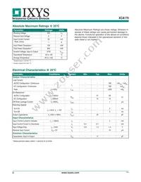 XCA170S Datasheet Page 2