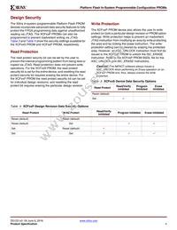 XCF32PFS48C Datasheet Page 4