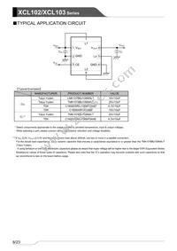 XCL103E553CR-G Datasheet Page 8