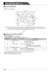 XCL202B331BR-G Datasheet Page 2