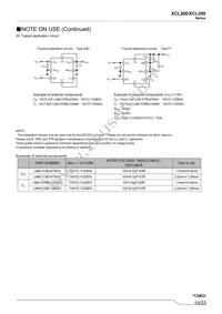 XCL209A113DR-G Datasheet Page 15