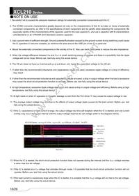 XCL210H0M1GR-G Datasheet Page 16