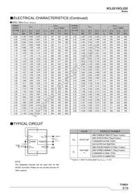 XCL222B361ER-G Datasheet Page 5