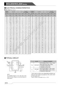 XCL224B363D2-G Datasheet Page 6