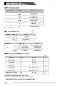 XCL226B0K1H2 Datasheet Page 4