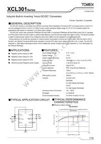 XCL301A331ER-G Datasheet Cover