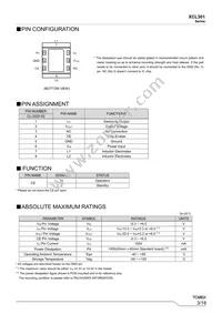 XCL301A331ER-G Datasheet Page 3