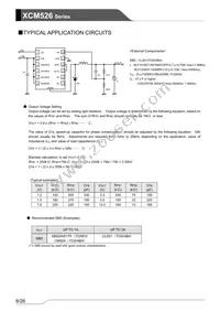 XCM526BD9ADR-G Datasheet Page 8