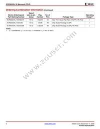 XCR3032XL-7PC44I Datasheet Page 8