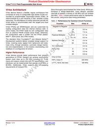 XCV800-6HQ240C Datasheet Page 2