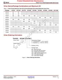 XCV800-6HQ240C Datasheet Page 3