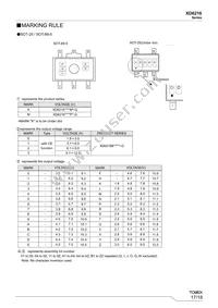 XD6216BC01MR-G Datasheet Page 17