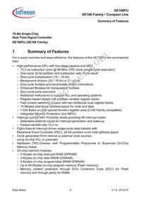 XE160FU8F40RAAKXUMA1 Datasheet Page 7