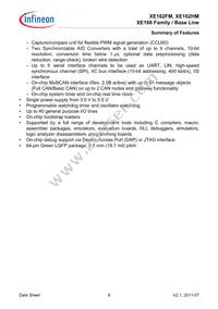 XE162HM72F80LAAFXUMA1 Datasheet Page 8