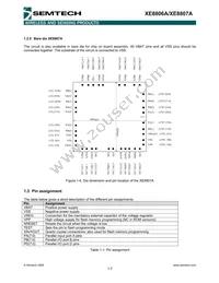 XE8807AMI026TLF Datasheet Page 9