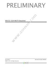 XEF232-1024-FB374-I40 Datasheet Cover