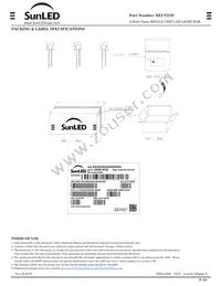 XEUY21D Datasheet Page 3