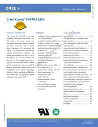 XHP70B-00-0000-0D0UM235H Datasheet Cover