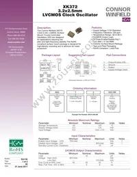 XK372-40.96M Datasheet Cover