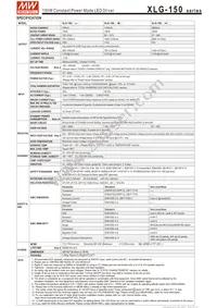 XLG-150-H-AB Datasheet Page 3