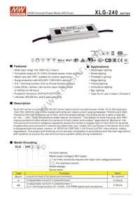 XLG-240-M-AB Datasheet Cover