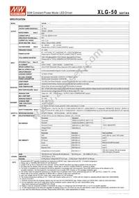 XLG-50-AB Datasheet Page 2