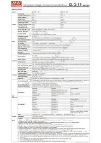 XLG-75-L-AB Datasheet Page 2