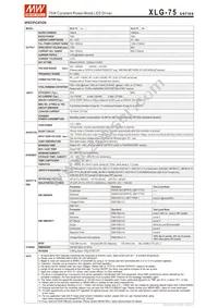 XLG-75-L-AB Datasheet Page 3