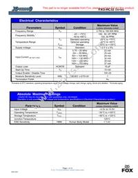 XLH325025.000000I Datasheet Page 3