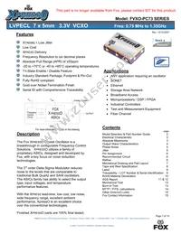 XLP73V001.163000I Datasheet Cover