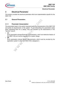 XMC1100T038F0064AAXUMA1 Datasheet Page 23