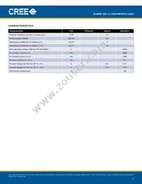 XMLBEZ-02-0000-0D00V340F Datasheet Page 2