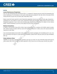 XMLBEZ-02-0000-0D00V340F Datasheet Page 18