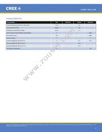 XMLBWT-00-0000-0000T5051 Datasheet Page 2