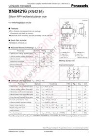 XN0421600L Datasheet Cover