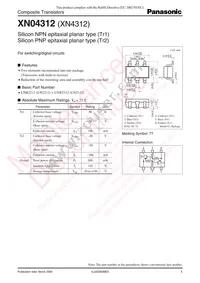 XN0431200L Datasheet Cover