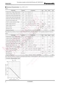 XN0438100L Datasheet Page 2