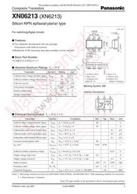 XN0621300L Datasheet Cover