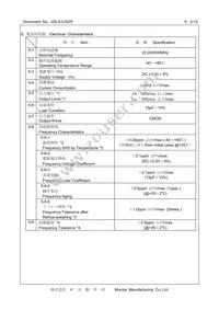 XNCLH20M000CHJA3P0 Datasheet Page 2