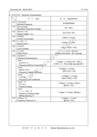 XNCLH20M000THJA1P0 Datasheet Page 2