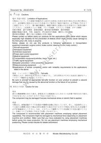 XNCLH30M720THJA1P0 Datasheet Page 11