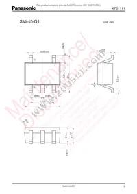 XP0111100L Datasheet Page 3