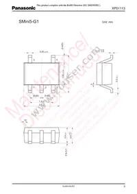 XP0111300L Datasheet Page 3