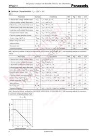 XP0331100L Datasheet Page 2