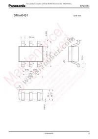 XP0411400L Datasheet Page 3