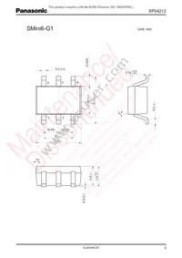 XP0421200L Datasheet Page 3