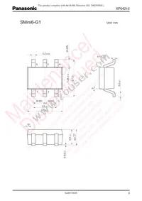 XP0421500L Datasheet Page 3