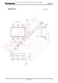 XP0431400L Datasheet Page 5