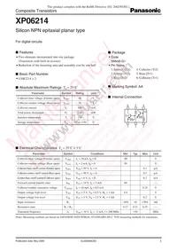 XP0621400L Datasheet Cover