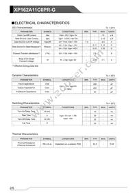 XP162A11C0PR-G Datasheet Page 2
